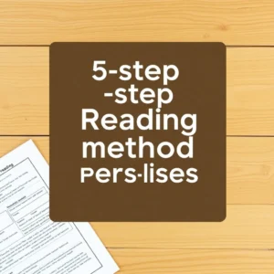 5 Schritt Lesemethode Übungen PDF: So verbessern Sie Ihr Leseverständnis!