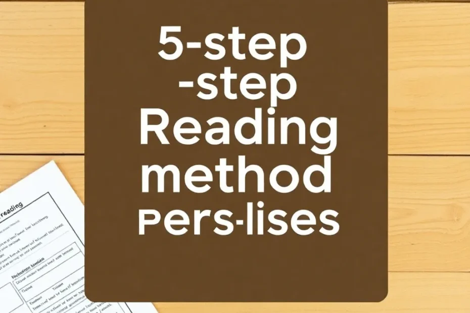 5 schritt lesemethode übungen pdf