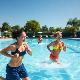 Die besten Aqua Jogging Übungen
