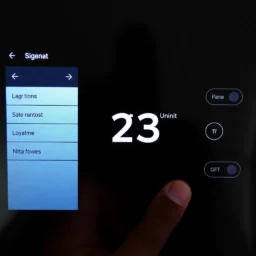 Einstellungen und Programmierung des Thermostats