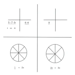 Übungen zum Teilen von Brüchen mit Lösungen
