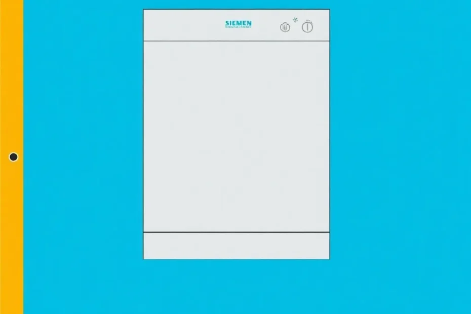 siemens geschirrspüler bedienungsanleitung