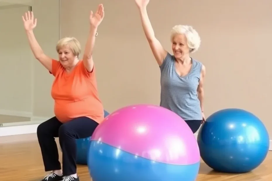 gymnastikball übungen für senioren