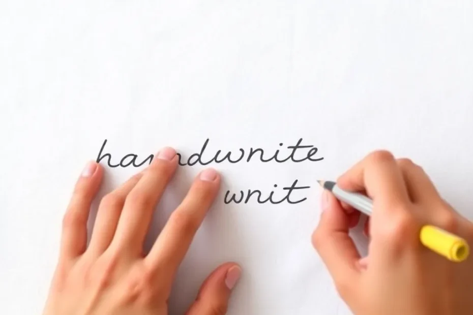 handschrift verbessern übungen
