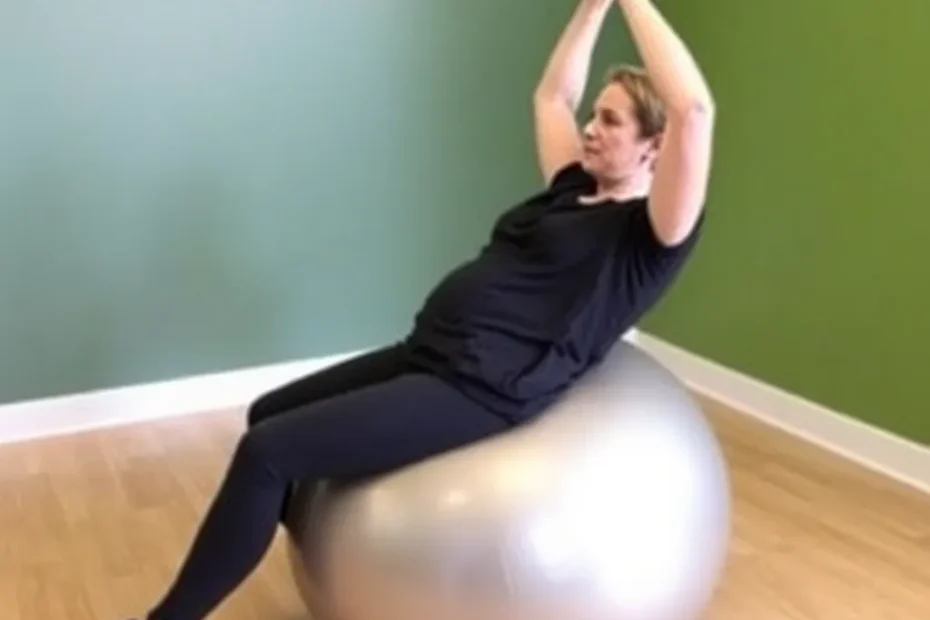 pezziball übungen physiotherapie
